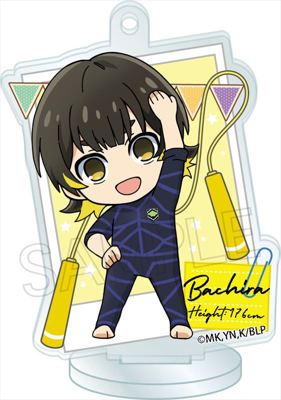 ブルーロック_とじコレ トレーニング アクリルキーチェーン 1BOX