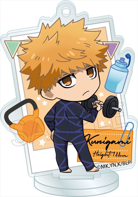 ブルーロック_とじコレ トレーニング アクリルキーチェーン 1BOX