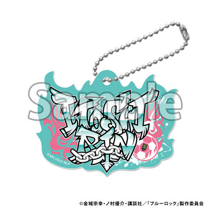 ブルーロック_アクリルキーホルダー グラフィティ(糸師凛)