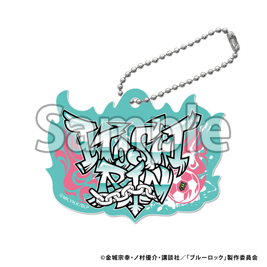 ブルーロック_アクリルキーホルダー グラフィティ(糸師凛)