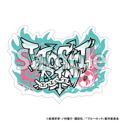 ブルーロック_ミニステッカー グラフィティ(糸師凛)