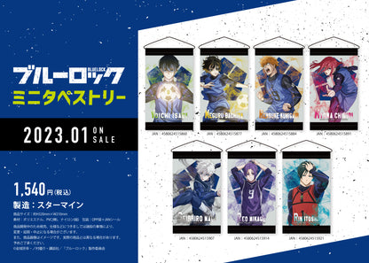 ブルーロック_ミニタペストリー　G（糸師 凛）