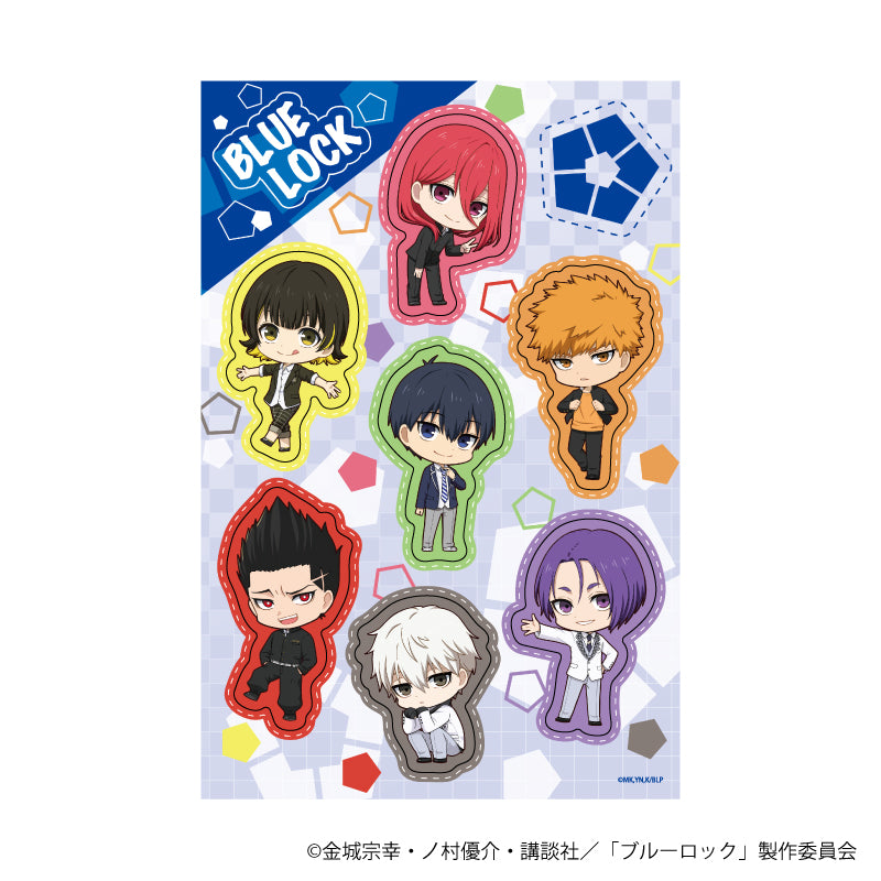 ブルーロック_PETANTシール01/制服ver. 集合デザイン(ミニキャラ)