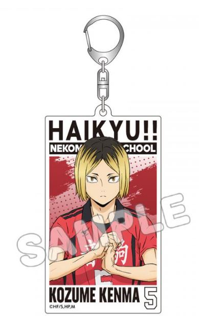ハイキュー!!_アクリルBIGタグキーホルダー/孤爪研磨