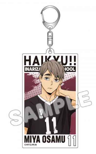 ハイキュー!!_アクリルBIGタグキーホルダー/宮治