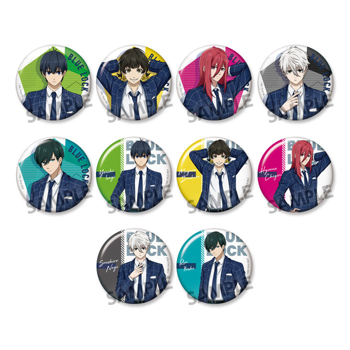 ブルーロック_描き下ろしトレーディング缶バッジ スーツ ver. 1BOX