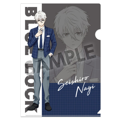 ブルーロック_描き下ろしクリアファイル 凪 誠士郎 スーツ ver.
