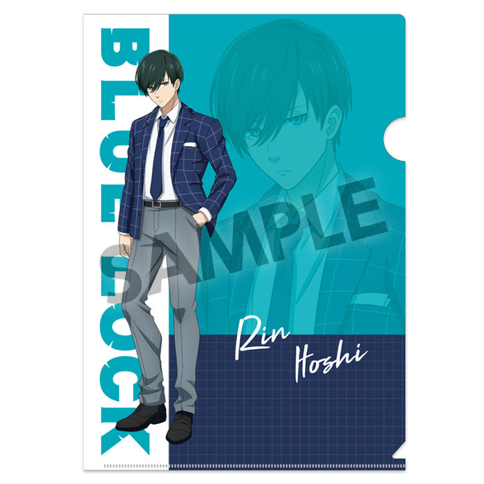 ブルーロック_描き下ろしクリアファイル 糸師 凛 スーツ ver.