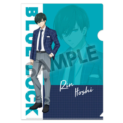 ブルーロック_描き下ろしクリアファイル 糸師 凛 スーツ ver.