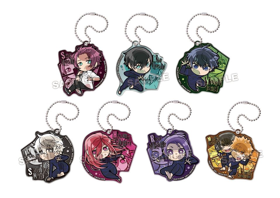 ブルーロック_ぴた!でふぉめ はじまりアクリルキーホルダー 1BOX