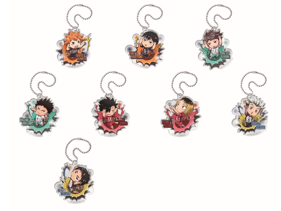 ハイキュー!!_ぶちマス! アクリルキーホルダー 1BOX