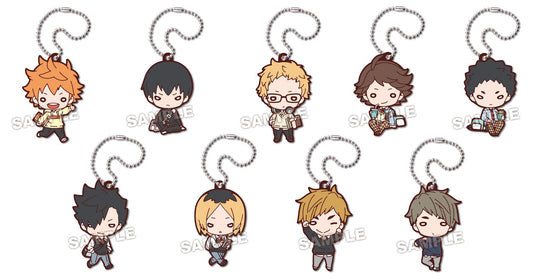 ハイキュー!!_にとたん スクールライフ ラバーマスコット 1BOX