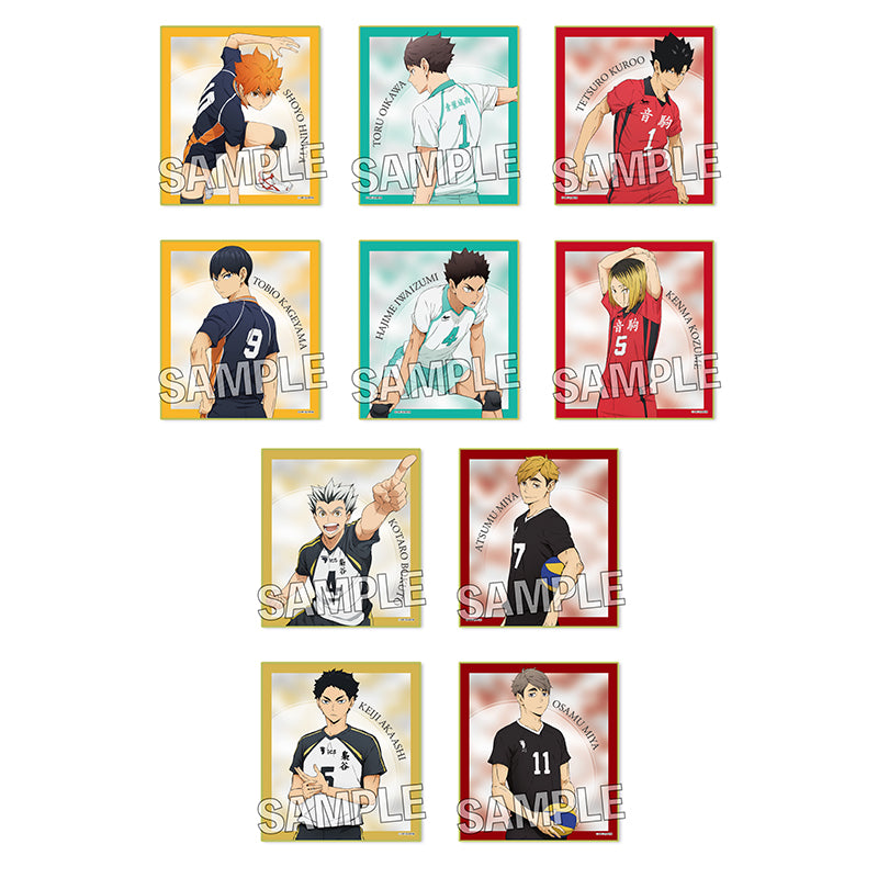 ハイキュー!!_トレーディングホロ色紙　BOX3　BOX