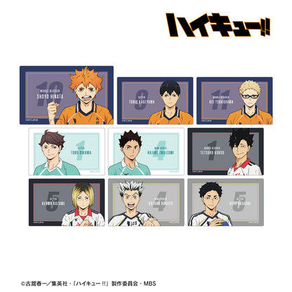 ハイキュー!!_トレーディングカードステッカー セカンドユニフォームver.(単位/単品)