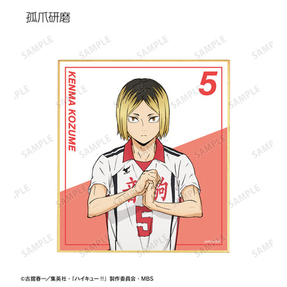 ハイキュー!!_トレーディングミニ色紙 セカンドユニフォームver.(単位/単品)