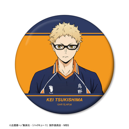 ハイキュー!!_月島蛍 ユニフォームver. 缶ミラー