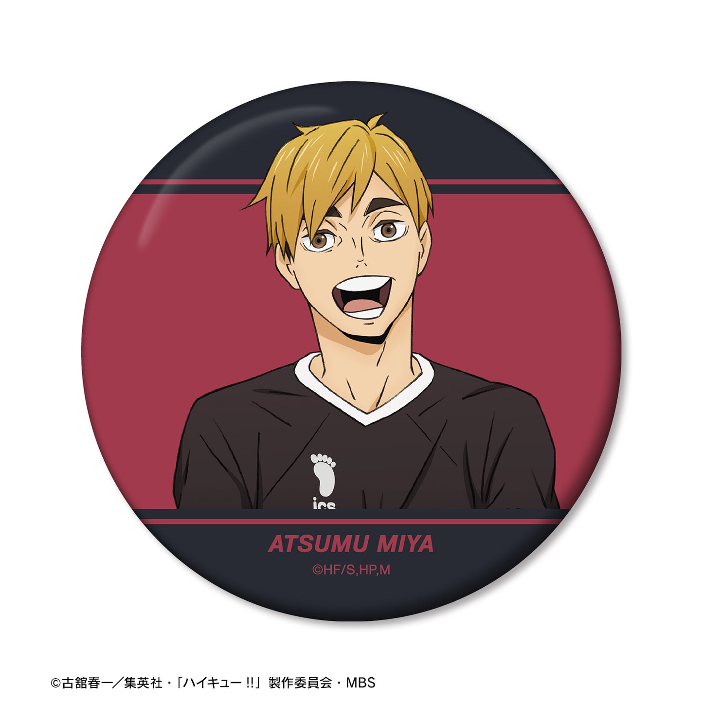 ハイキュー!!_宮侑 ユニフォームver. 缶ミラー