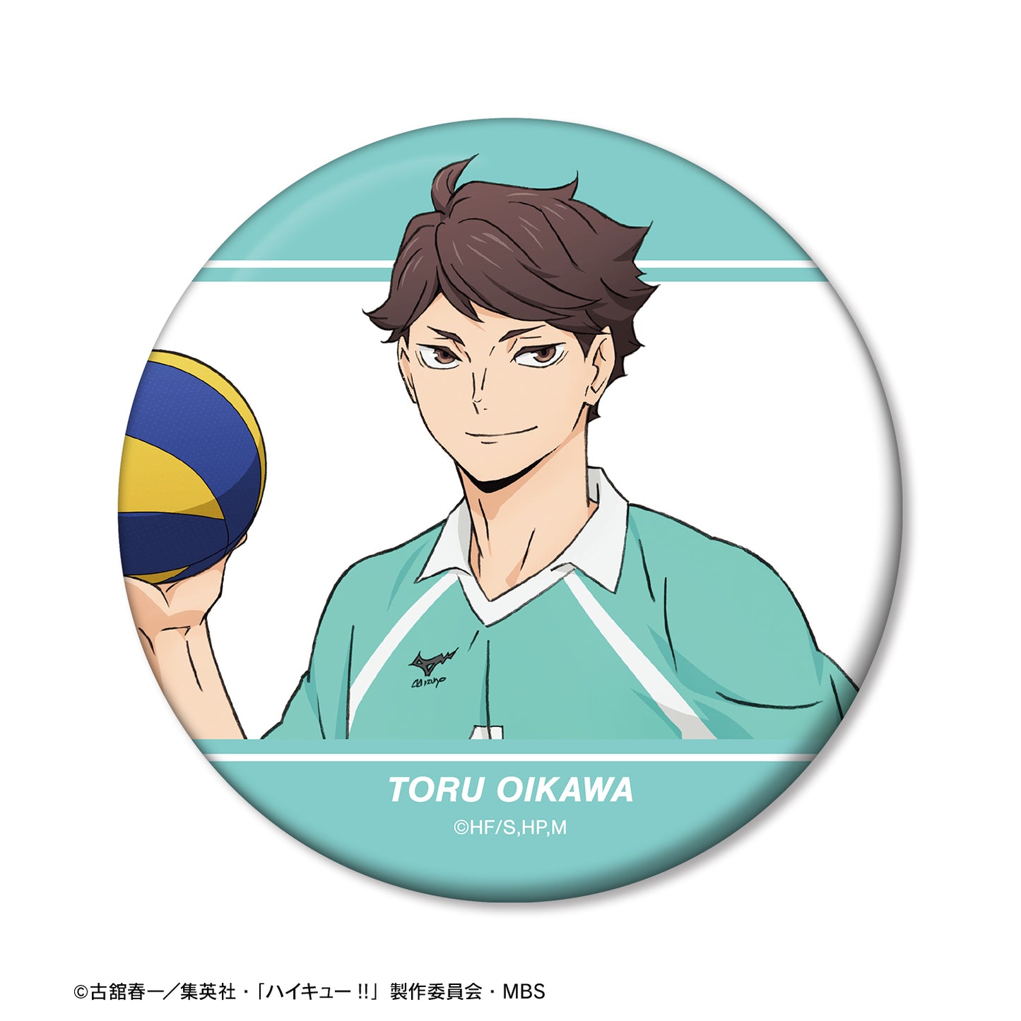 ハイキュー!!_及川徹 セカンドユニフォームver. 缶ミラー