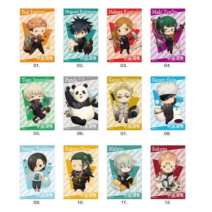 呪術廻戦_サテン地ステッカー /01 第1弾 BOXB(全12種) 1BOX