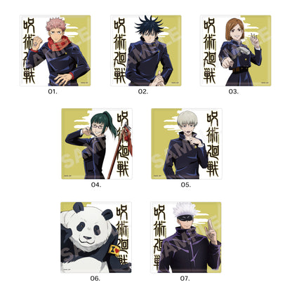 呪術廻戦_ビッグスクエア缶バッジ /01 第1弾 BOXA(全7種) 1BOX