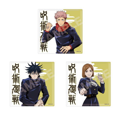 呪術廻戦_ビッグスクエア缶バッジ /01 第1弾 BOXA(全7種) 1BOX