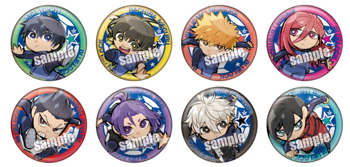 ブルーロック_ぴょんコレ トレーディング缶バッジ 1BOX