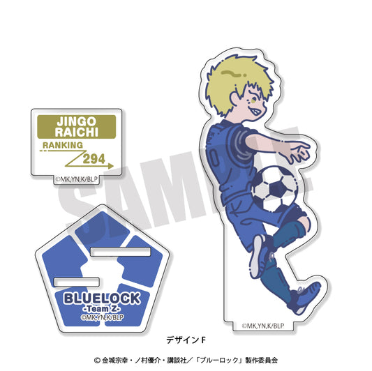 ブルーロック_アクリルスタンド(全10種) F 雷市陣吾