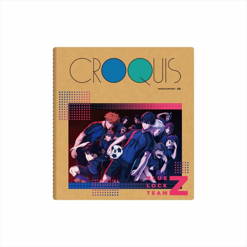 ブルーロック_クロッキー帳 チームZ柄