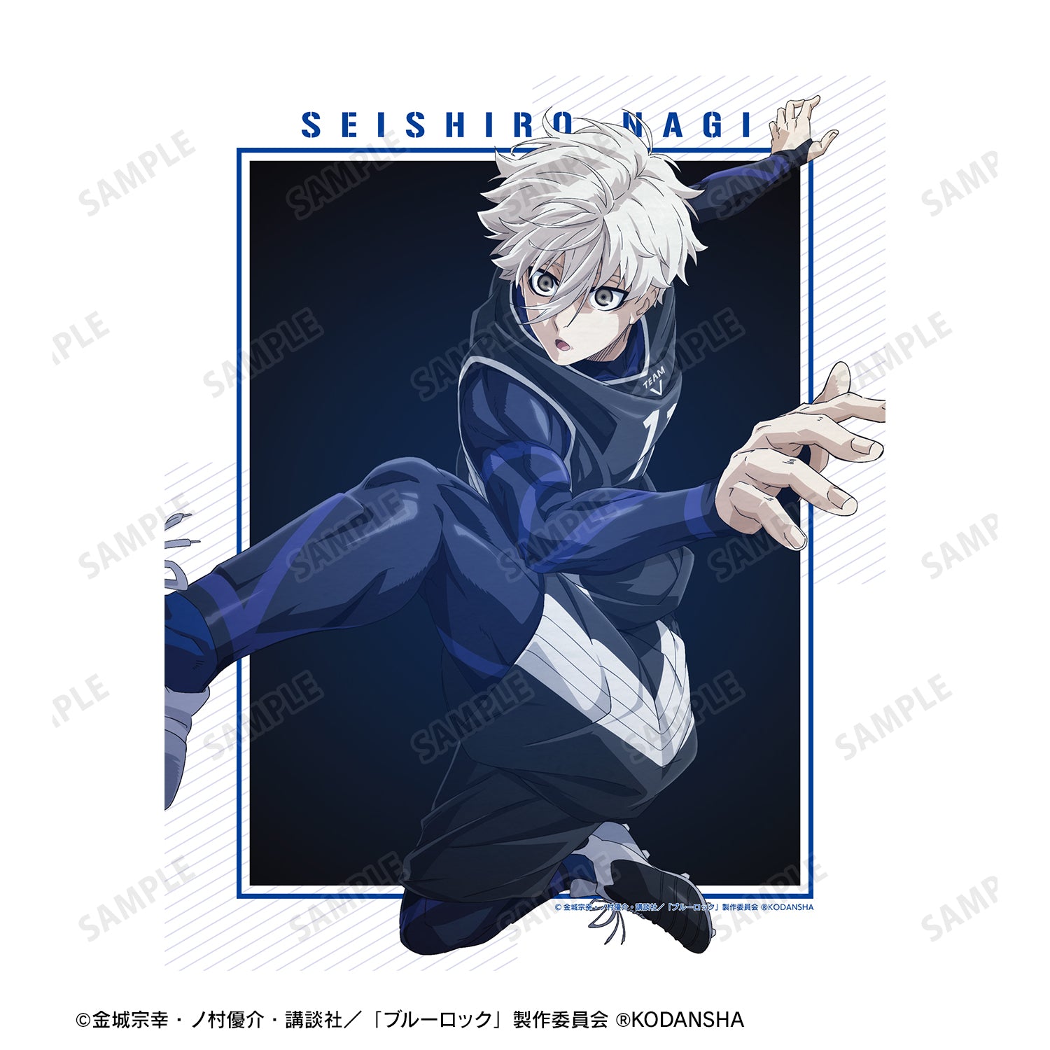 ブルーロック_凪 誠士郎 キャラクタービジュアルキャンバスボード