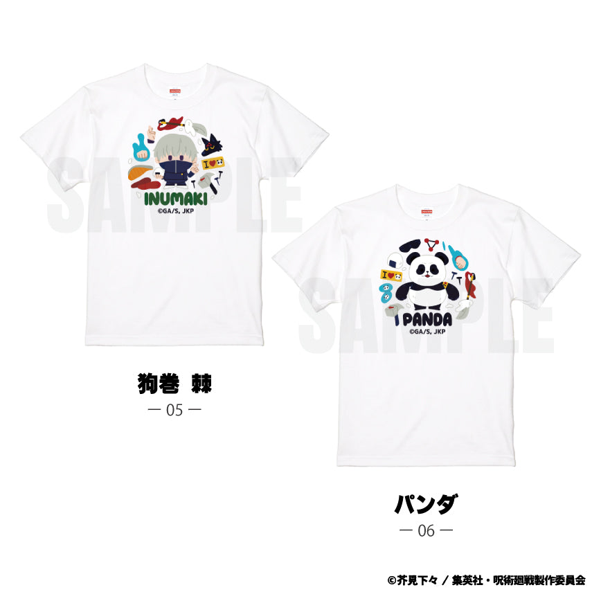 呪術廻戦_ 半袖TシャツB 06.パンダ-S