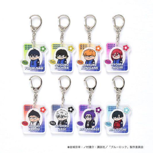 ブルーロック_ジロリトレーディングカラーアクリルキーホルダー 1BOX