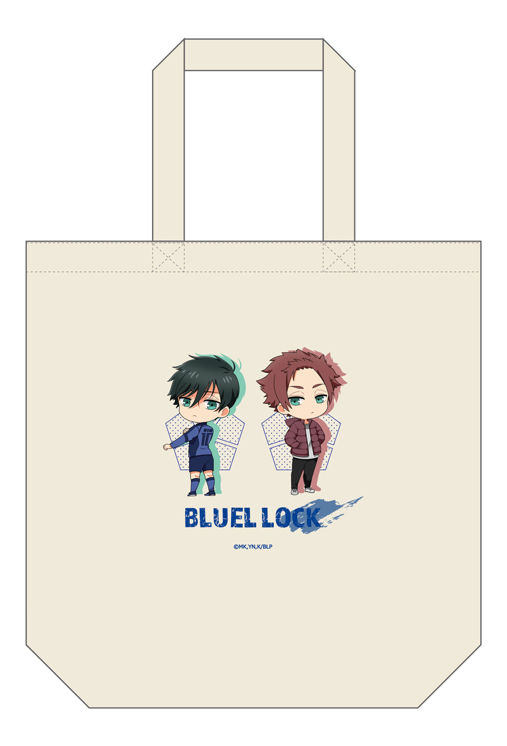 ブルーロック_【描き起こし】トートバッグ(凛&冴)