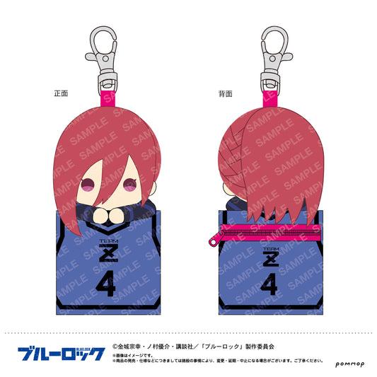 ブルーロック_マスコットミニポーチ(D 千切 豹馬)