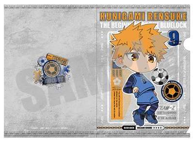 ブルーロック_A5クリアファイル 國神 錬介 BATTLE ver.