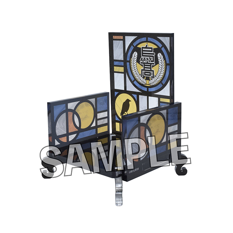 ハイキュー!!_アクリルチェア　冬ver.　烏野高校