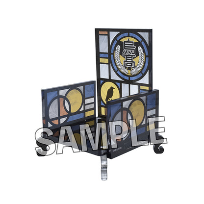 ハイキュー!!_アクリルチェア　冬ver.　烏野高校