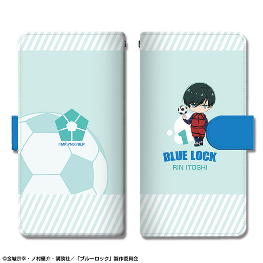 ブルーロック_ブックスタイルスマホケース Lサイズ デザイン08(糸師凛)