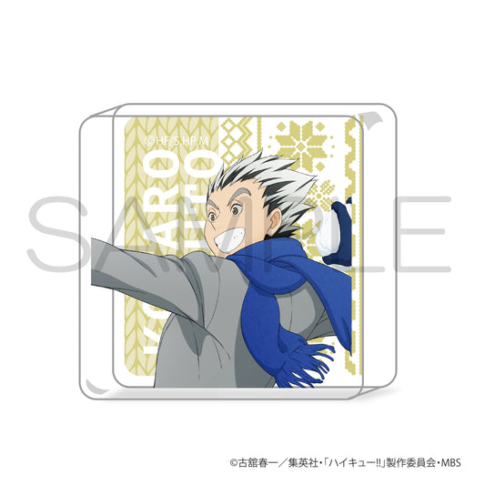 ハイキュー!!_miniアクリルブロック　雪あそびver. 木兎光太郎