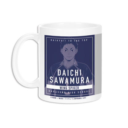 ハイキュー!!_澤村大地 Ani-Art 第4弾 マグカップ