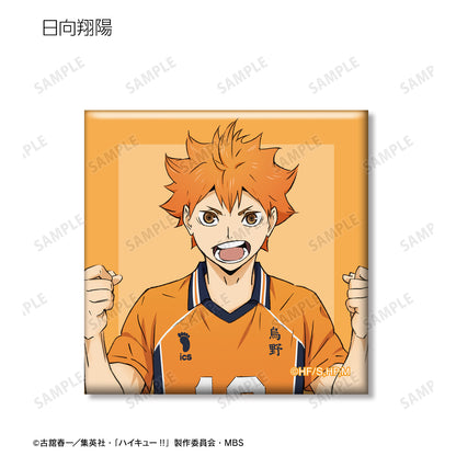 ハイキュー!!_トレーディング スクエア缶バッジ セカンドユニフォームver.(単位/BOX)