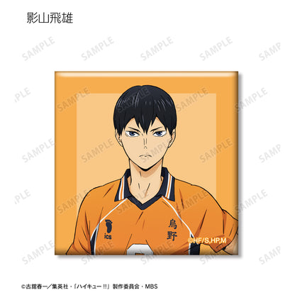 ハイキュー!!_トレーディング スクエア缶バッジ セカンドユニフォームver.(単位/BOX)