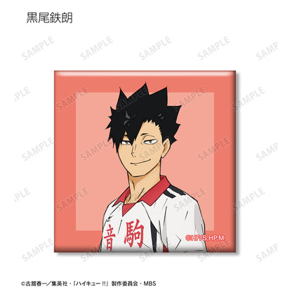 ハイキュー!!_トレーディング スクエア缶バッジ セカンドユニフォームver.(単位/BOX)