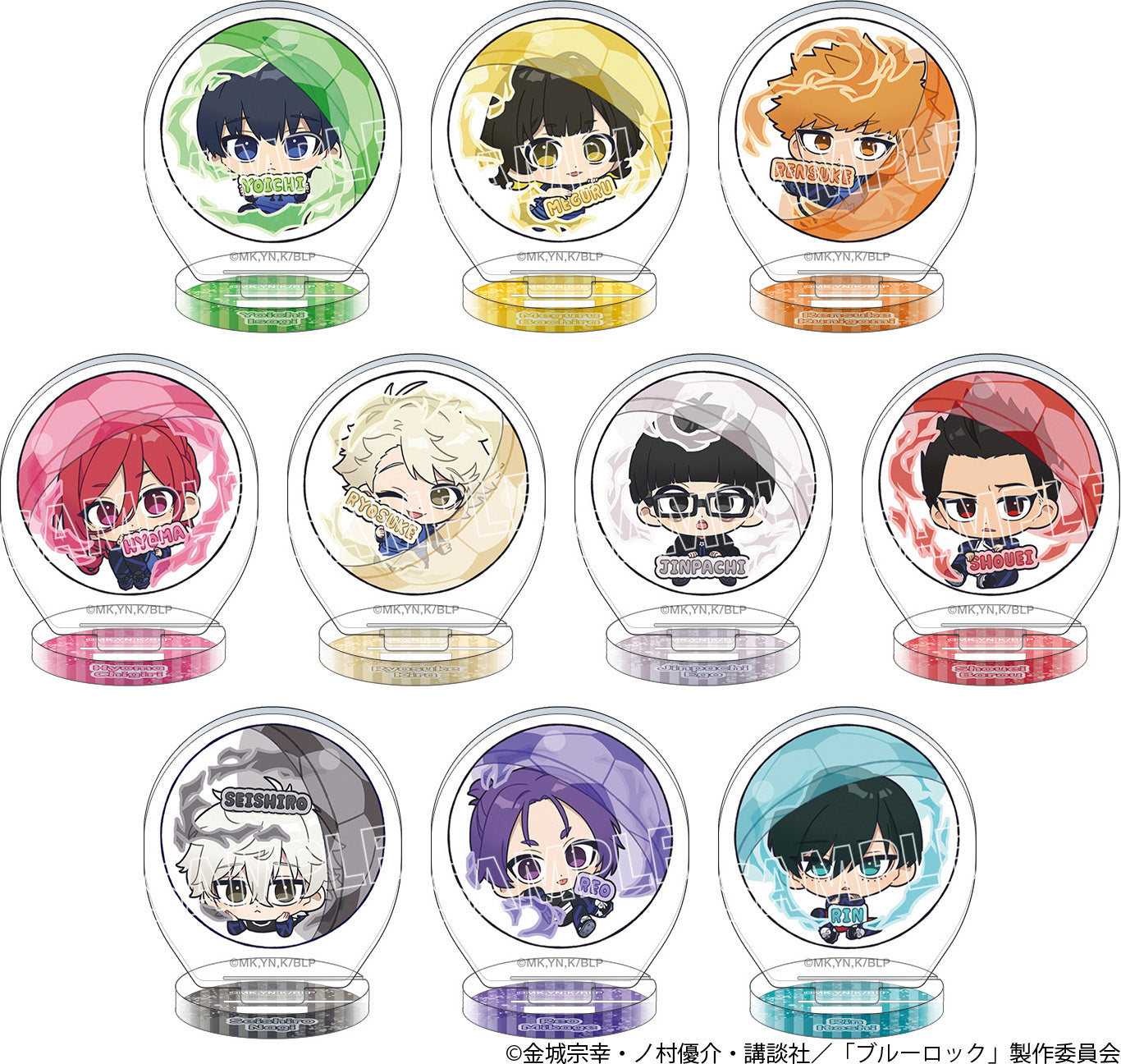 ブルーロック_アクリルスタンド／ちゅあスタ【BOX】