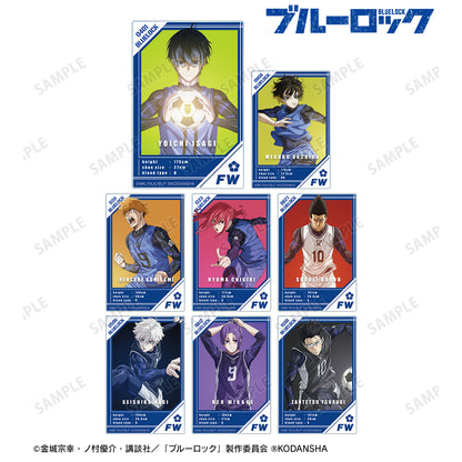 ブルーロック_トレーディングキャラクタービジュアルアクリルカード(単位/単品)