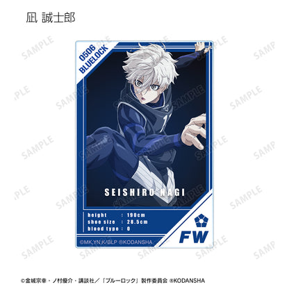 ブルーロック_トレーディングキャラクタービジュアルアクリルカード(単位/BOX)