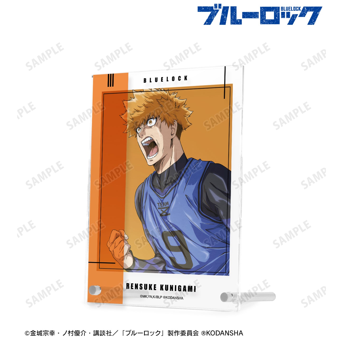 ブルーロック_國神 錬介 キャラクタービジュアル ダブルアクリルパネル