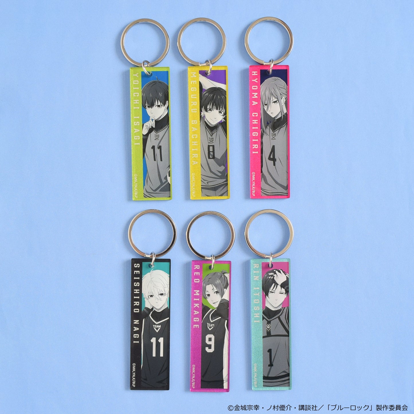 ブルーロック_ TDメタリックアクリルキーホルダー 1BOX