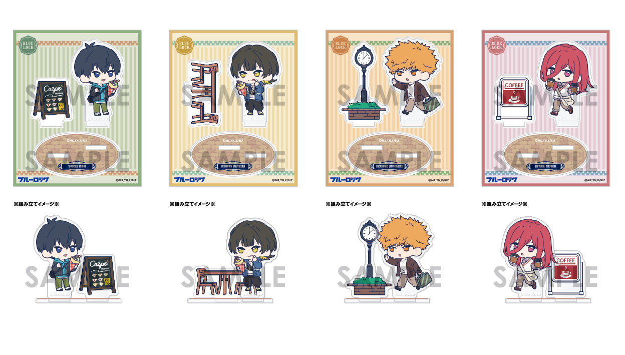 ブルーロック_ミニキャラアクリルスタンド~Let's Go Out!~Vol.1 1.潔 世一