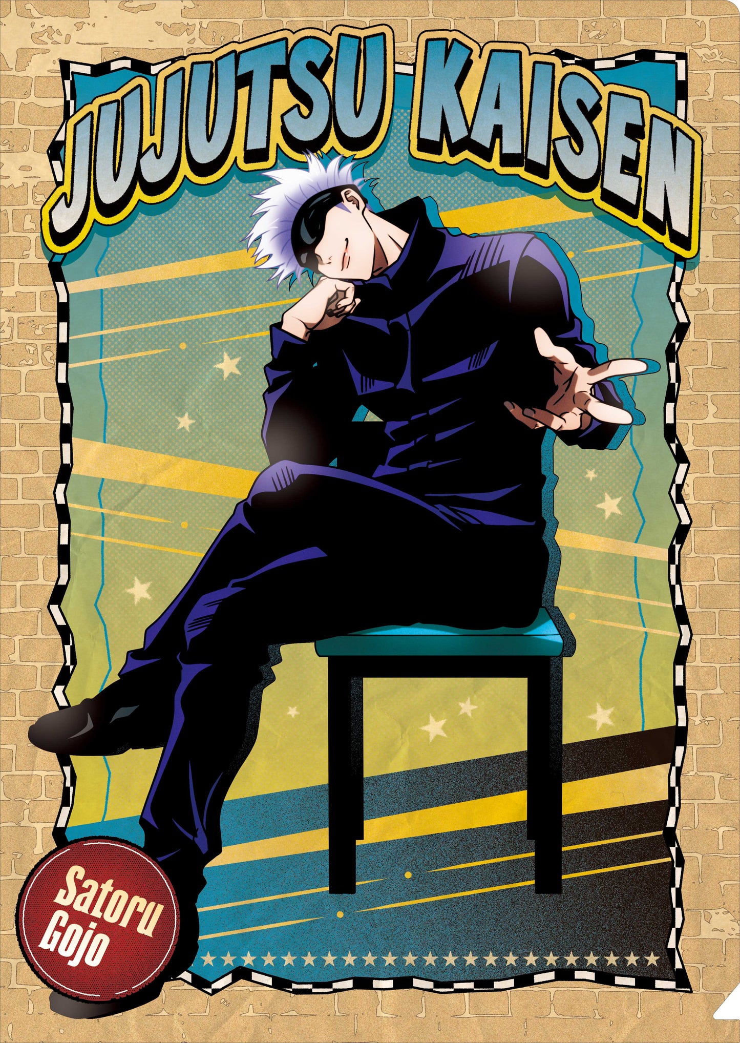 呪術廻戦_クリアファイル／五条 悟