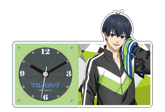 ブルーロック_アクリル置時計 潔世一
